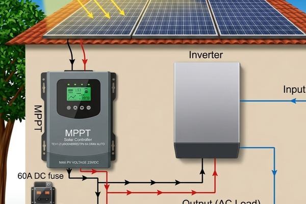 (MPPT) Control charger
